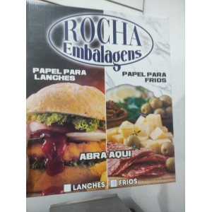ACOPLADO PARA LANCHE ROCHA 30X38 CM – C/400 FOLHAS