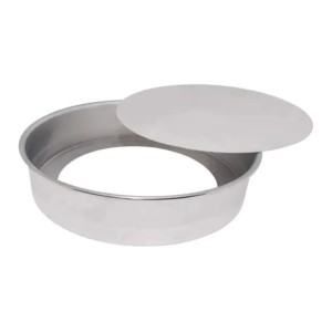 FORMA DE ALUMINIO REDONDA FUNDO FALSO 30X5 CM