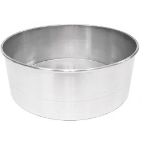 FORMA DE ALUMÍNIO REDONDA 08 CM (30X8) – UNIDADE